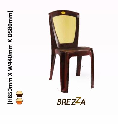 Picture of Moulded plastic chair- Brezza
