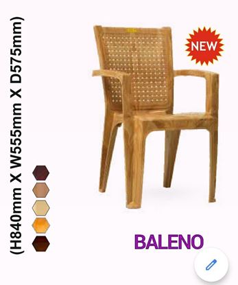 Picture of Moulded plastic chair- Baleno